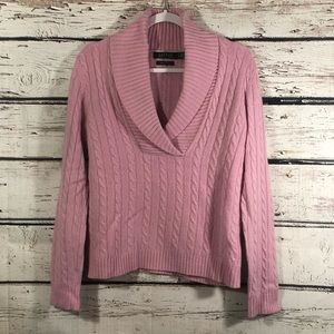 Ralph Lauren pink cashmere sweater